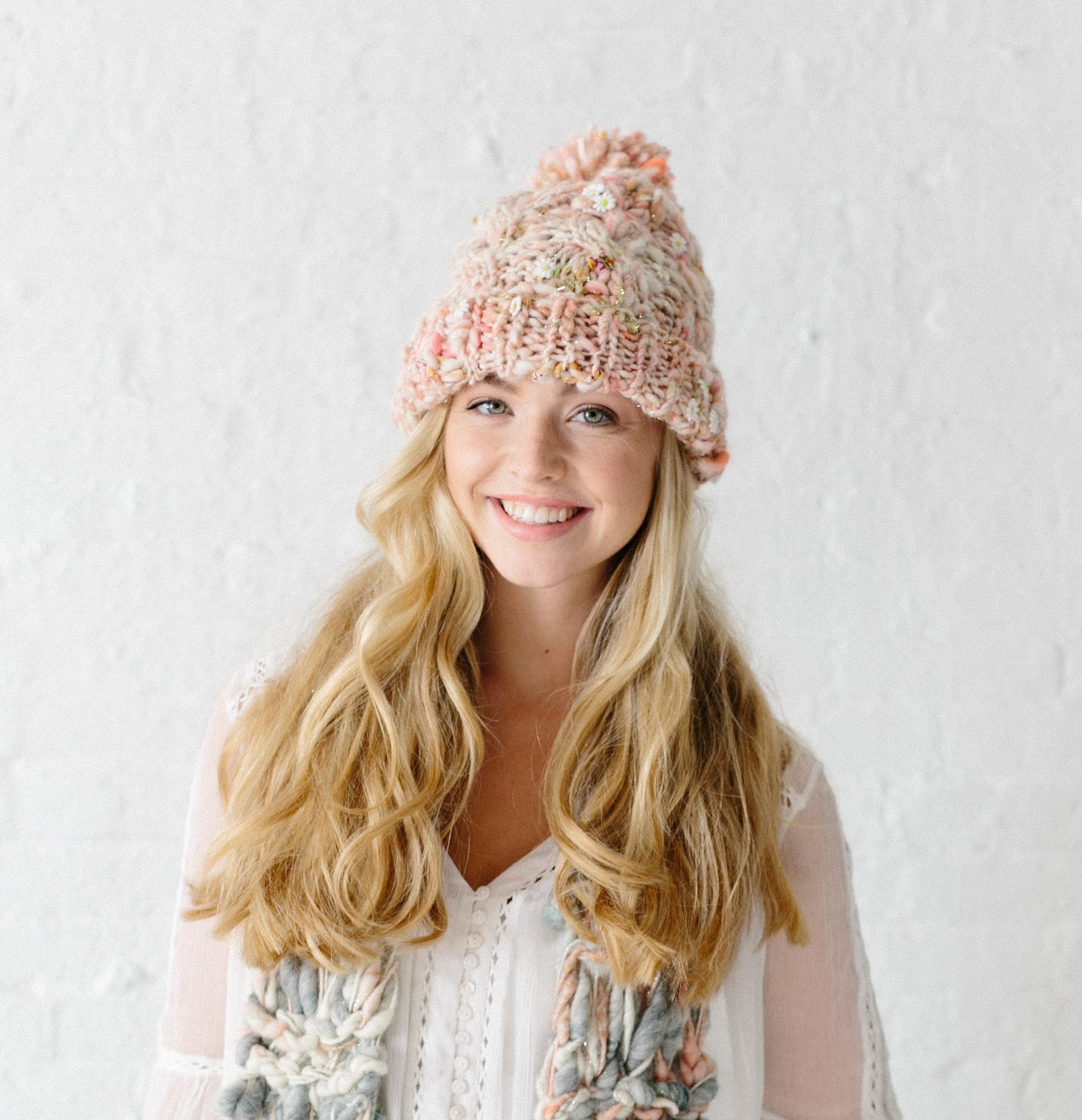 Snow Bunny Cable Hat Pattern