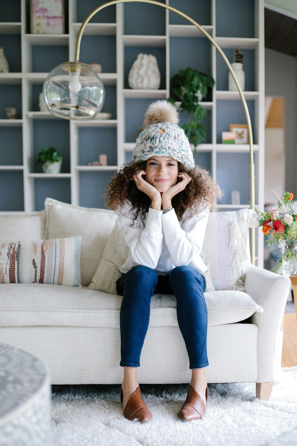 In Bloom Beanie Hat Pattern - Knit Collage