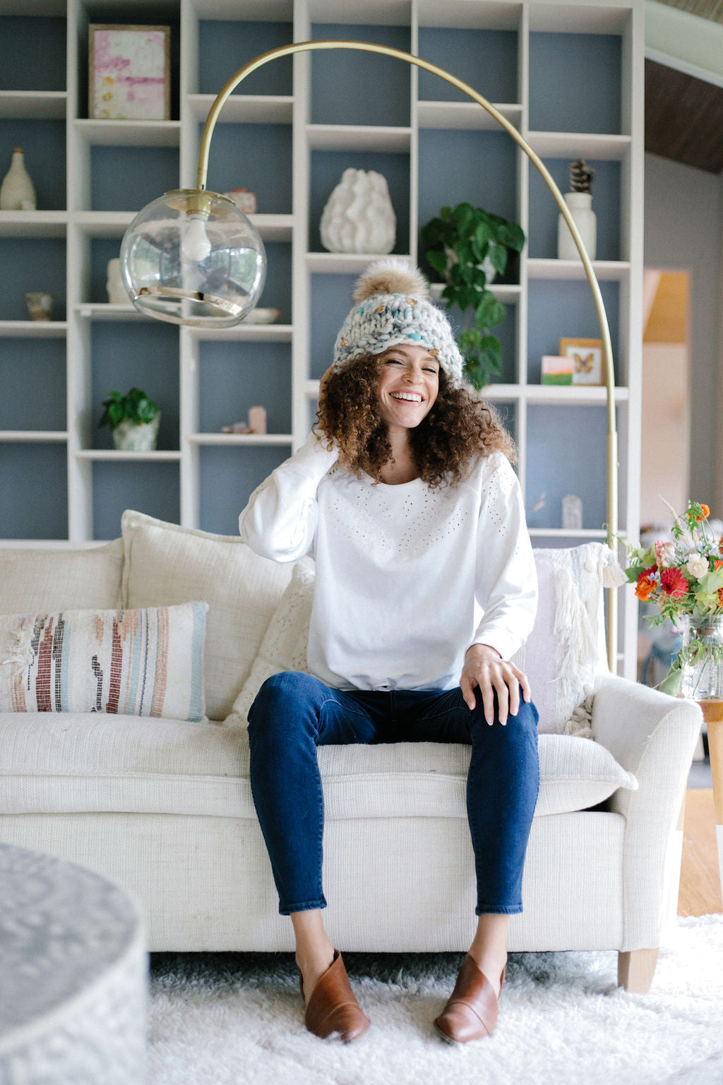 In Bloom Beanie Hat Pattern - Knit Collage