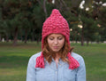Knit Collage Free Bird Hoodie Hat Pattern