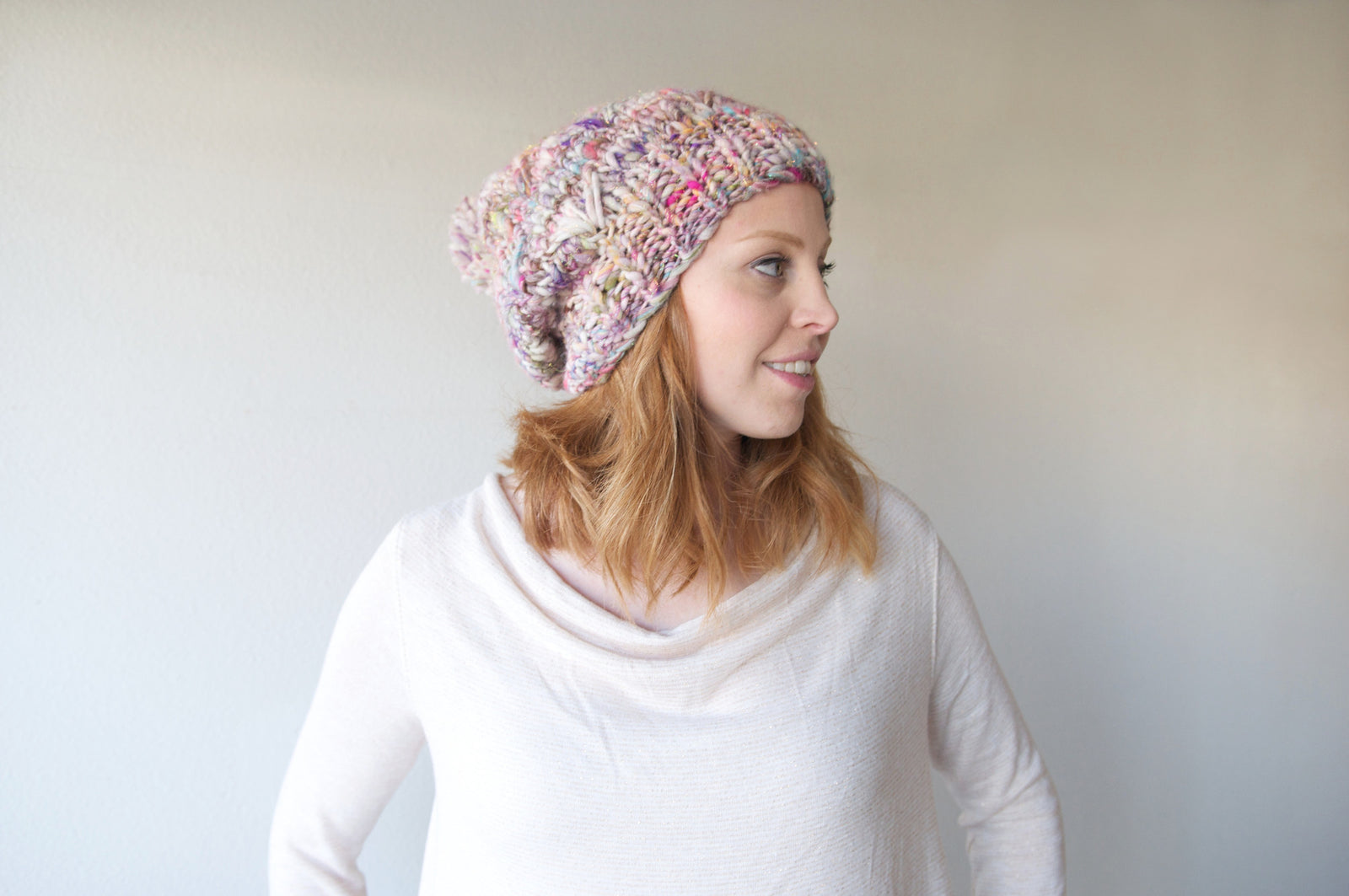 Knit Collage Dandelion Hat Knitting Pattern