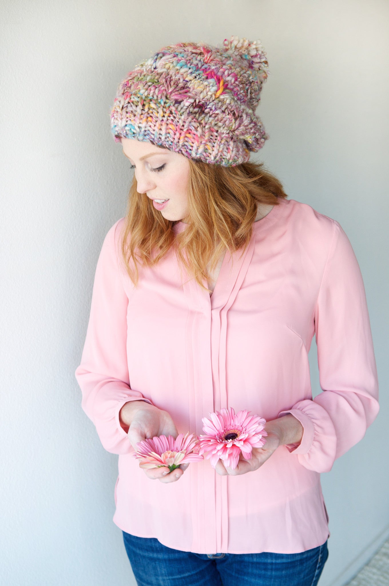 Knit Collage Dandelion Hat Knitting Pattern