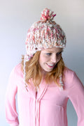 Knit Collage Modern Earflap Hat Pattern