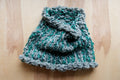 Knit Collage Stripe Story Cowl Pattern