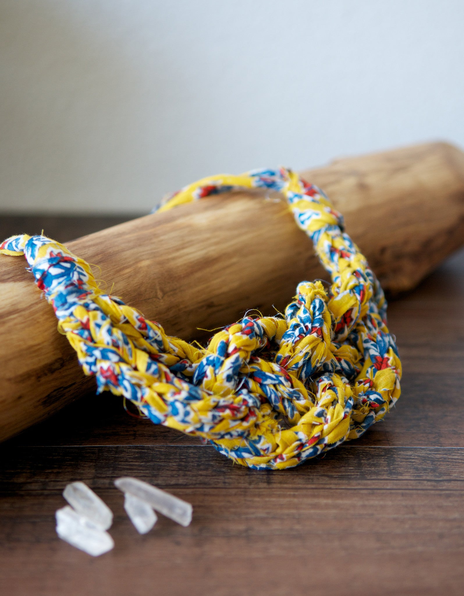 Knit Collage Wildflower Sailor Necklaces Knitting Pattern