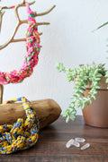Knit Collage Wildflower Sailor Necklaces Knitting Pattern