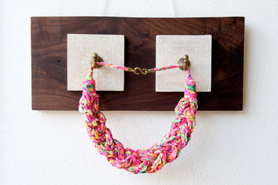 Knit Collage Wildflower Sailor Necklaces Knitting Pattern