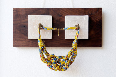 Knit Collage Wildflower Sailor Necklaces Knitting Pattern