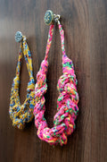 Knit Collage Wildflower Sailor Necklaces Knitting Pattern