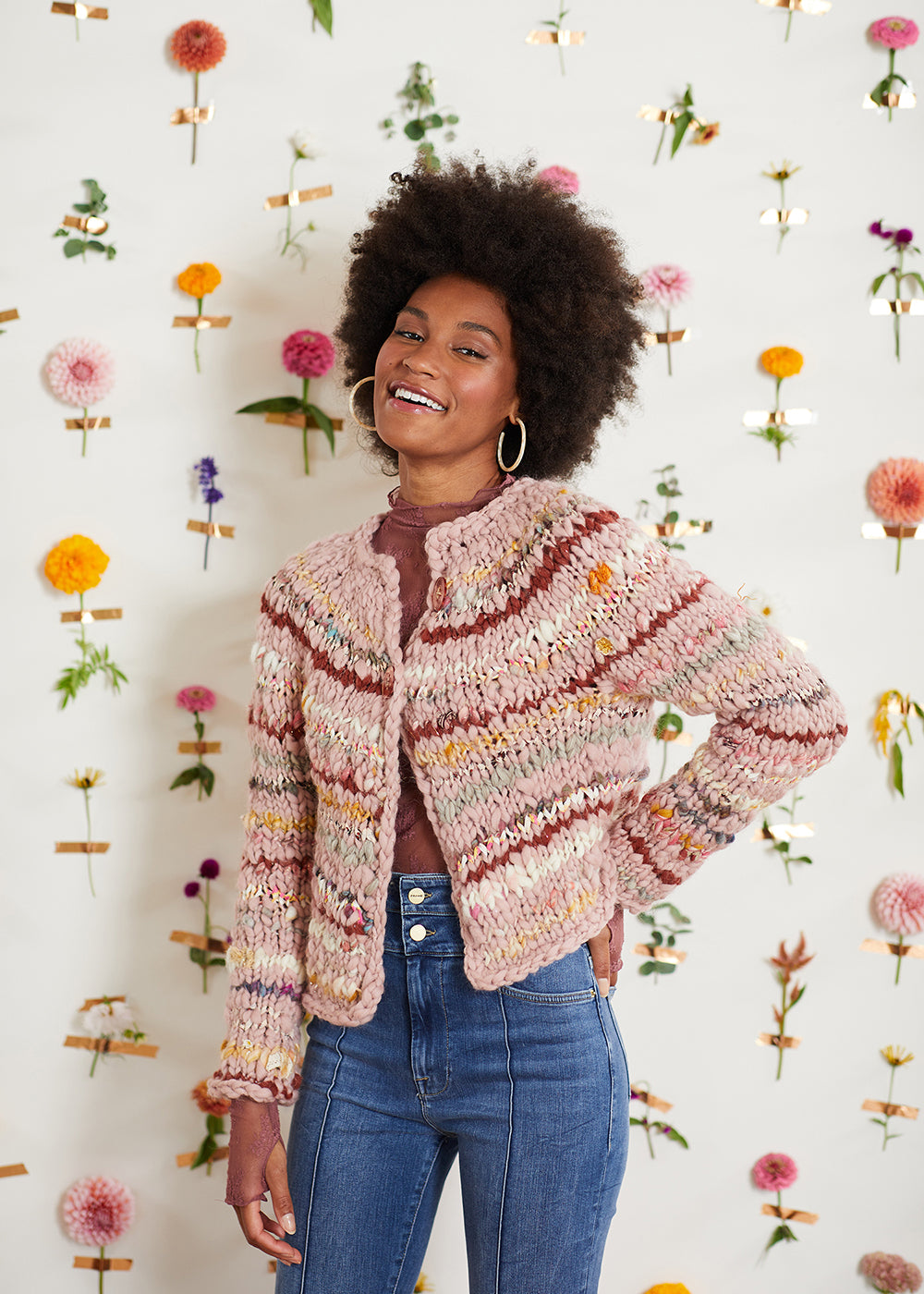 Kaleidoscope Cardi Stripe Kit