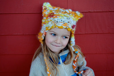 Kitty Kids Hat Pattern