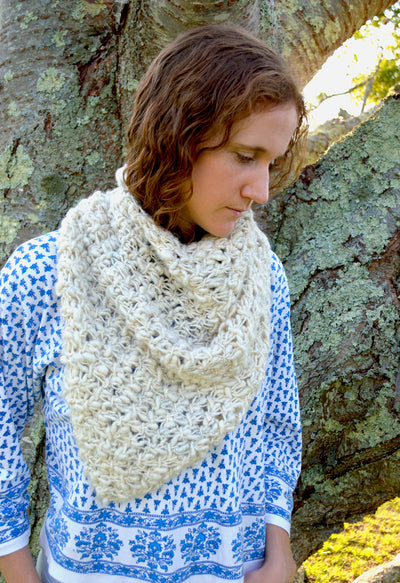 Knit Collage Cast Away Bandana Pattern