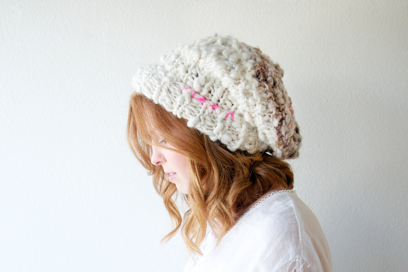 Knit Collage Boho Fable Hat Knitting Pattern