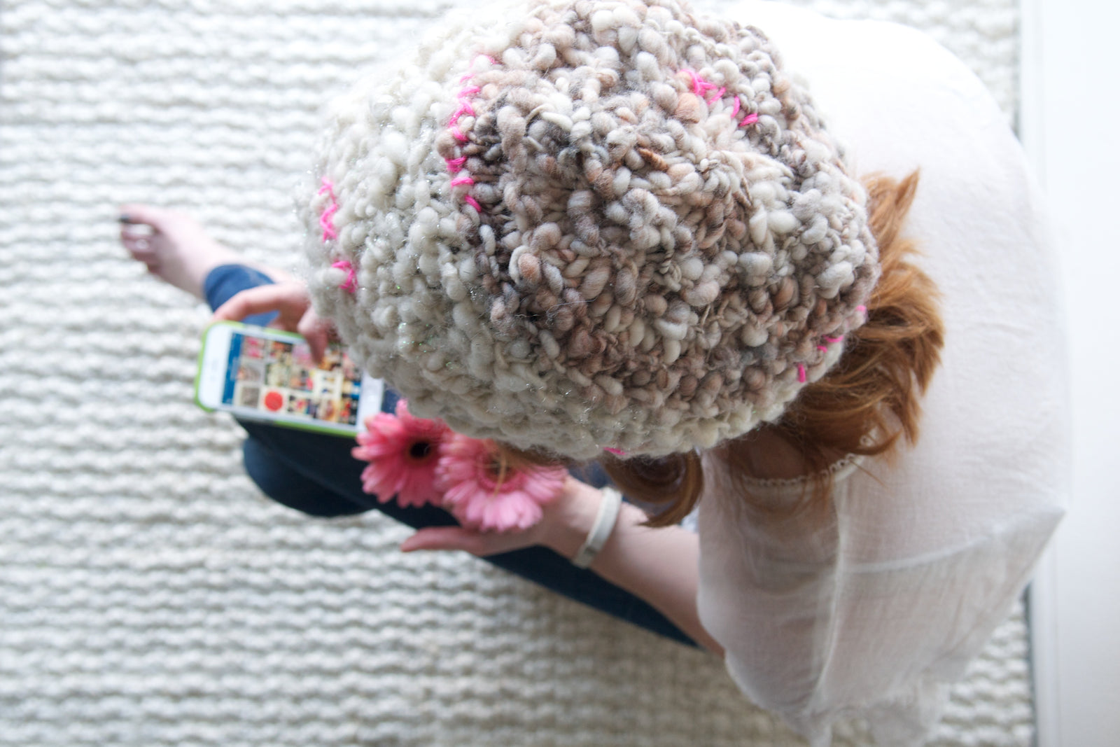 Knit Collage Boho Fable Hat Knitting Pattern