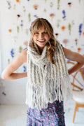 Knit Collage Joie Brioche Scarf Knitting Pattern - simple chunky yarn brioche knit 