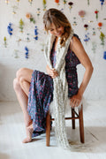 Knit Collage Joie Brioche Scarf Knitting Pattern - simple chunky yarn brioche knit 