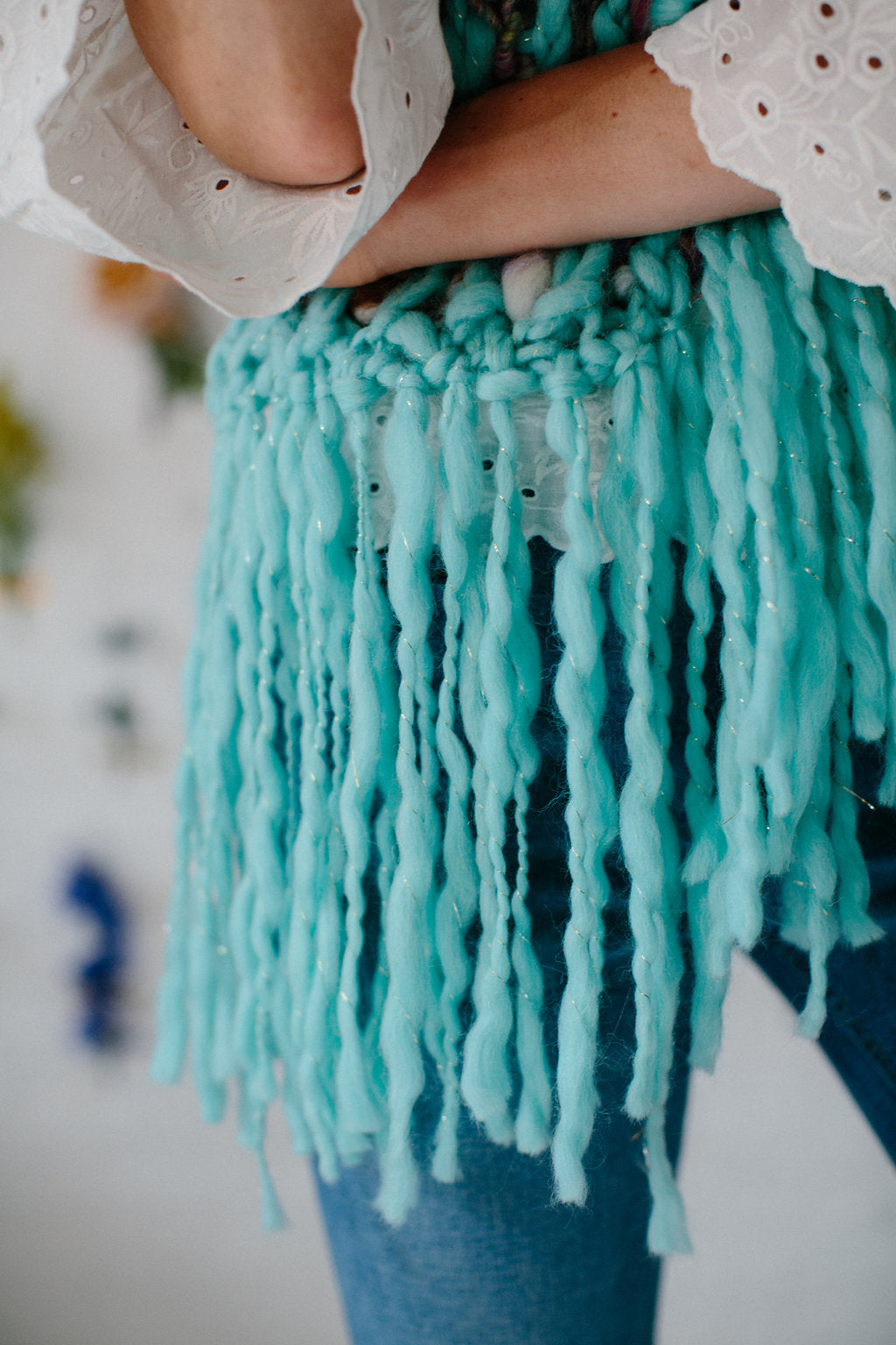 Happy Trails Scarf Knitting Pattern by Knit Collage