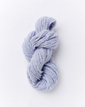 A brushed boucle yarn in a periwinkle blue purple color