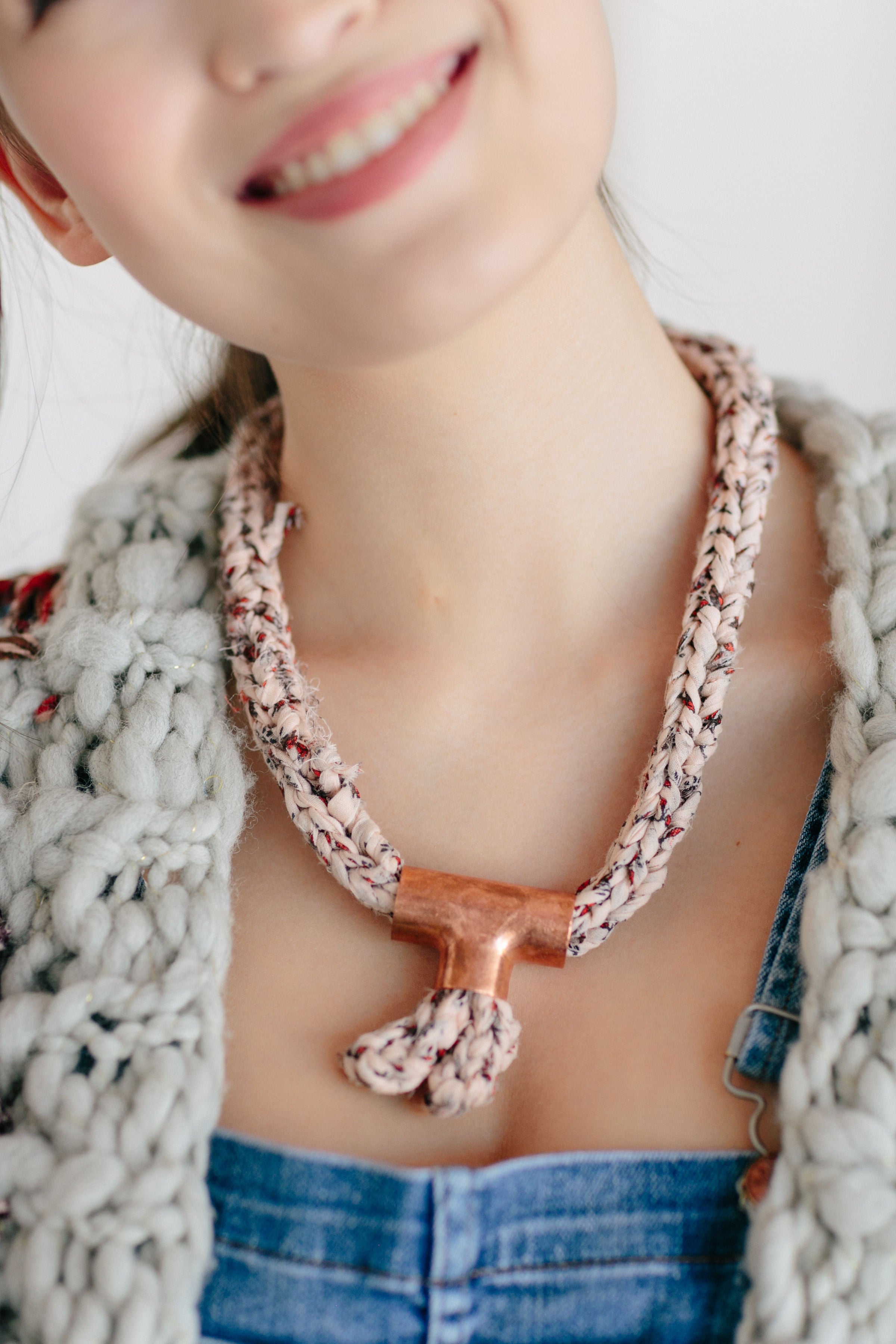 Diy on sale lariat necklace