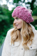 Knit Collage Merci Beaucoup Beret Knitting Hat Pattern