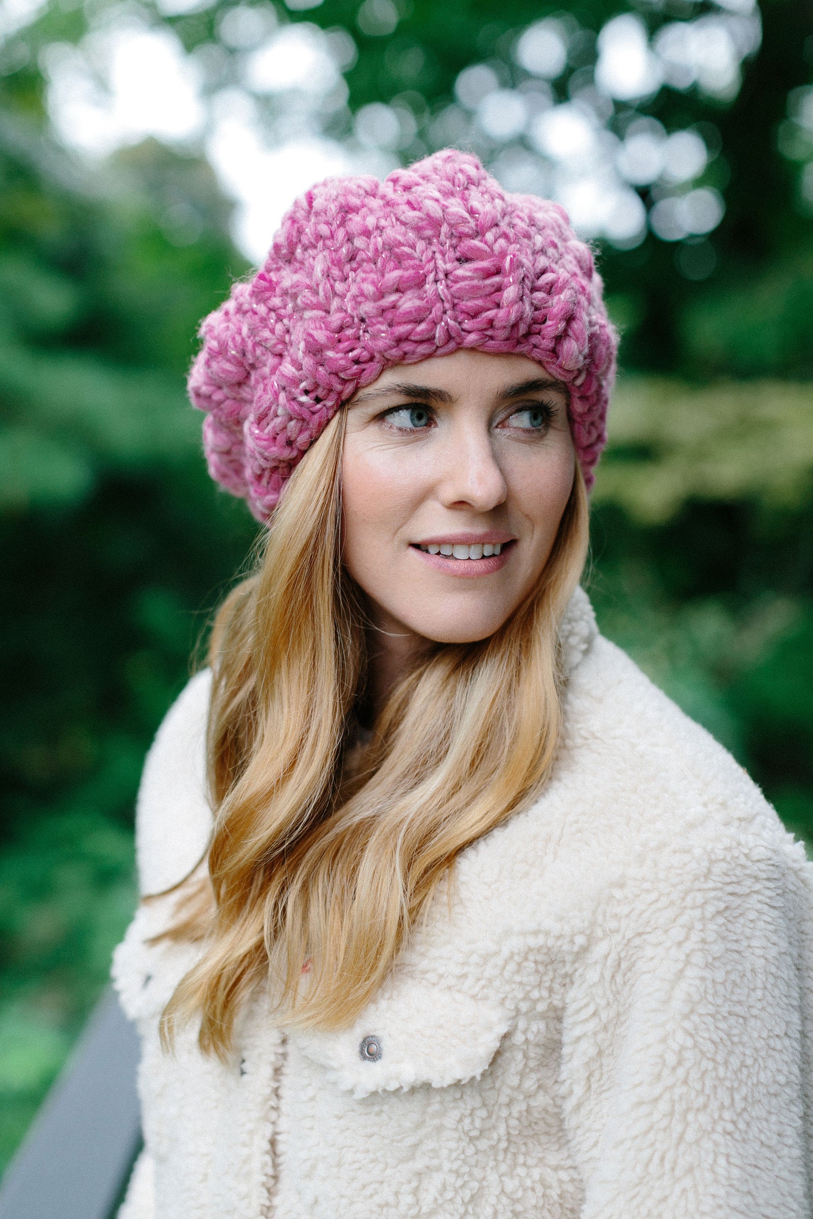 Knit Collage Merci Beaucoup Beret Knitting Hat Pattern