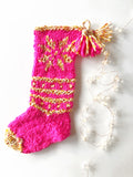 Merry and Bright Stocking Pattern