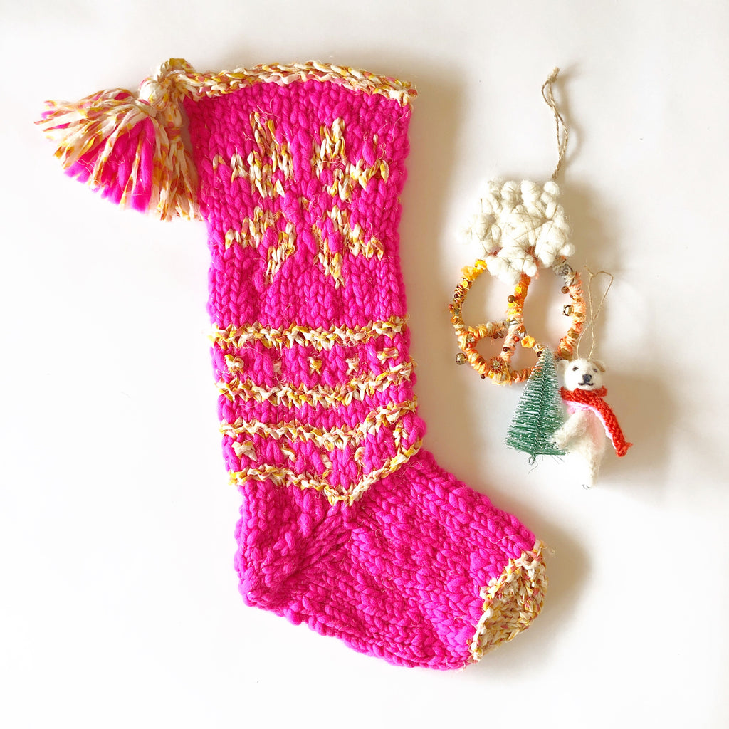 Merry and Bright Stocking Pattern
