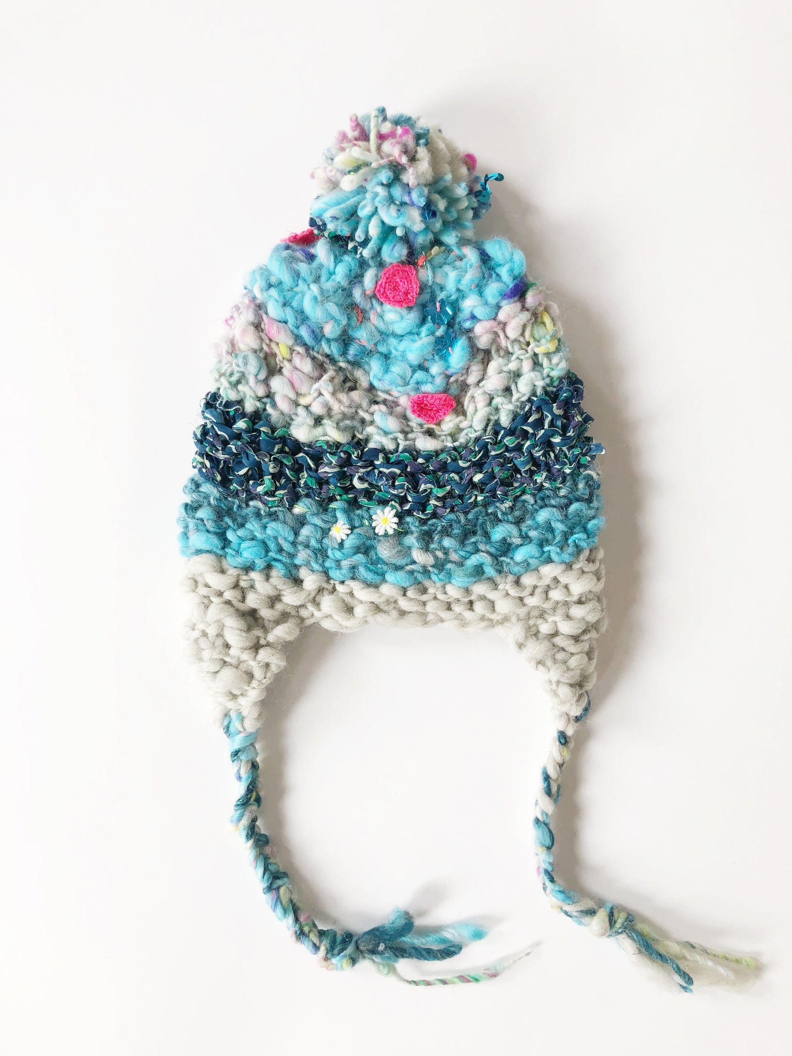 Sampler Kit Hat Patterns ~ FREE Knit Collage mini skein sampler kit