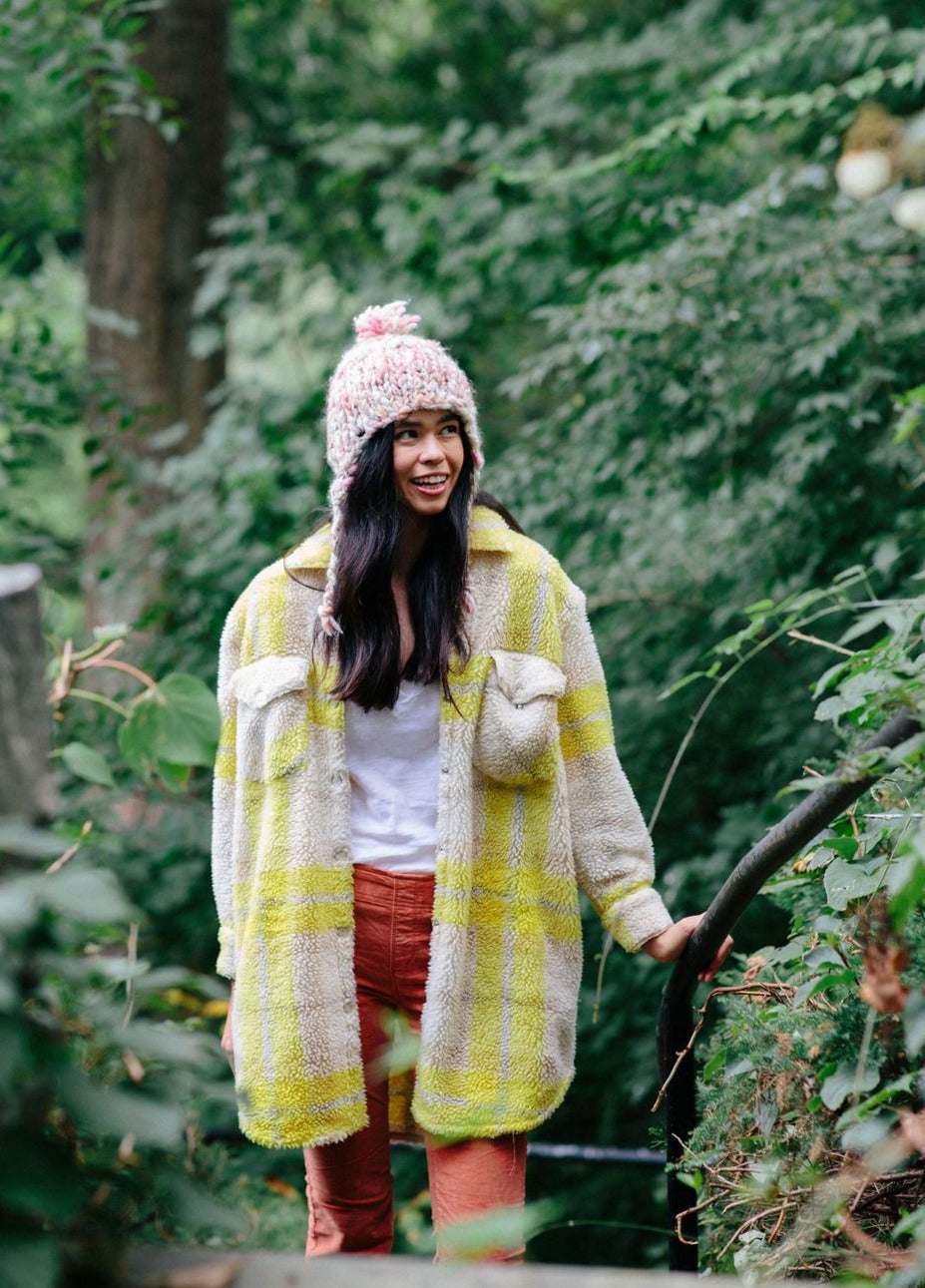 Modern Ear Flap Hat Pattern
