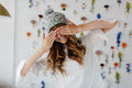 Modern Earflap Hat Pattern Knit Collage Knitting