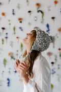 Modern Earflap Hat Pattern Knit Collage Knitting