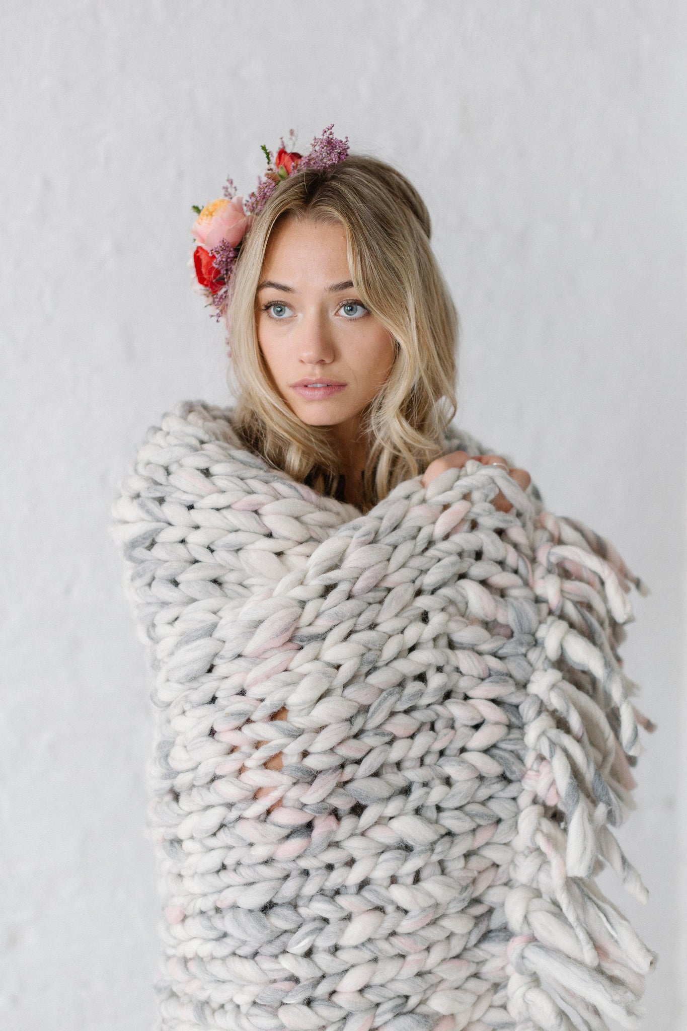 Knit Collage Cozy Companion Blanket Knitting Pattern