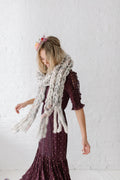Knit Collage Snow Drift Scarf Knitting Pattern
