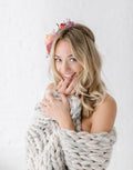 Knit Collage Chunky Cozy Companion Blanket Knitting Pattern