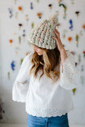 Ribby Beanie Hat Pattern Free Knitting by Knit Collage