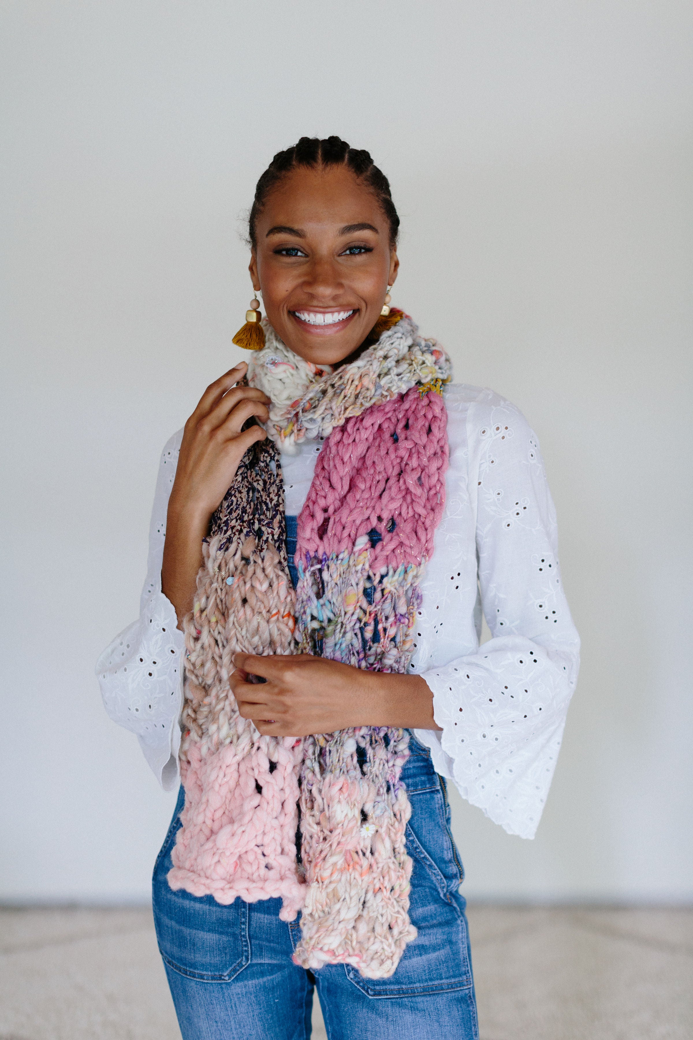 Rive Gauche Scarf – Knit Collage