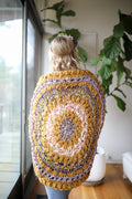 Knit Collage Secret Garden Cocoon Cardi Pattern