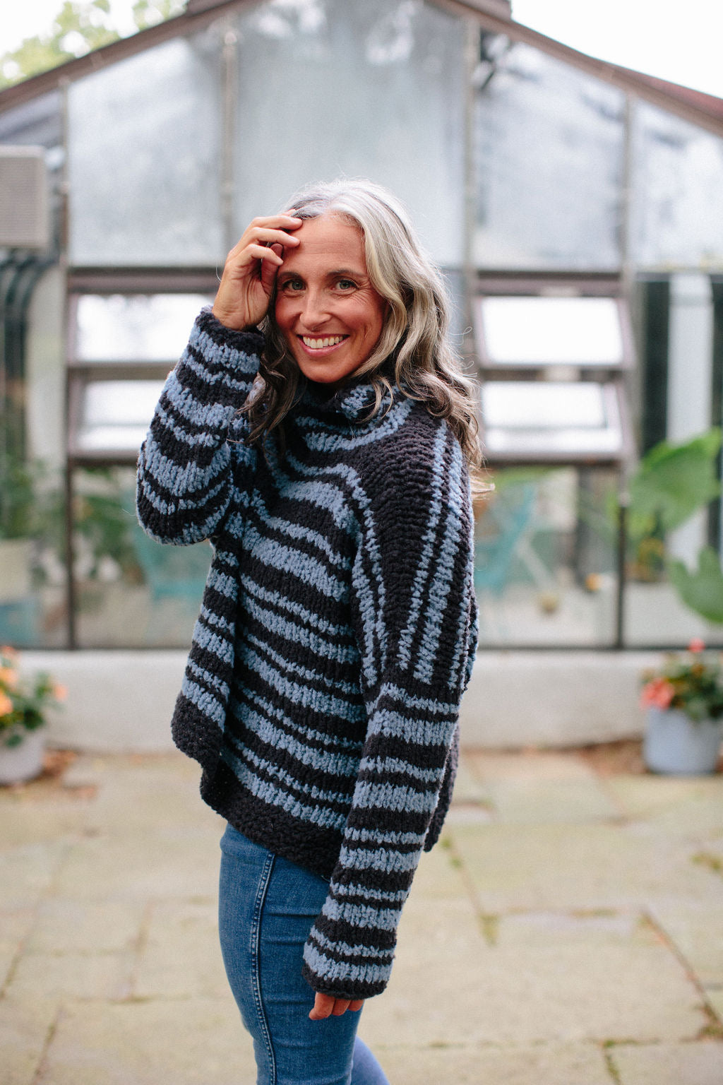 Serenity Easy Sweater in Big Sur/Mystic