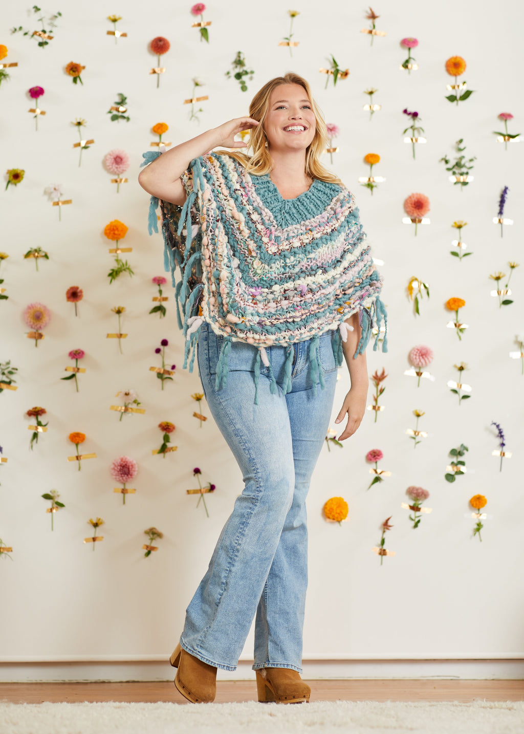 Shake Your Groove Thing Poncho Pattern