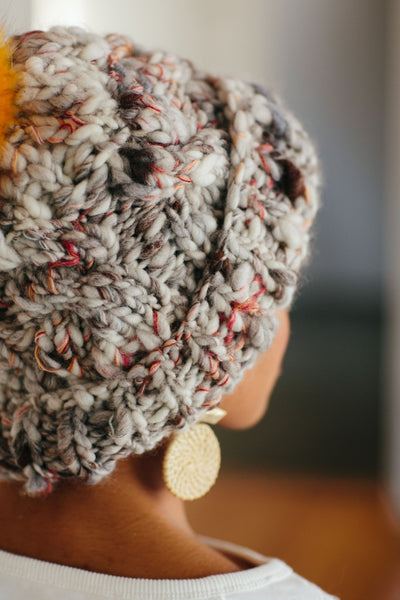 Snow Bunny Cable Hat Pattern
