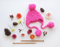 Knit Collage Field Trip Hat Pattern