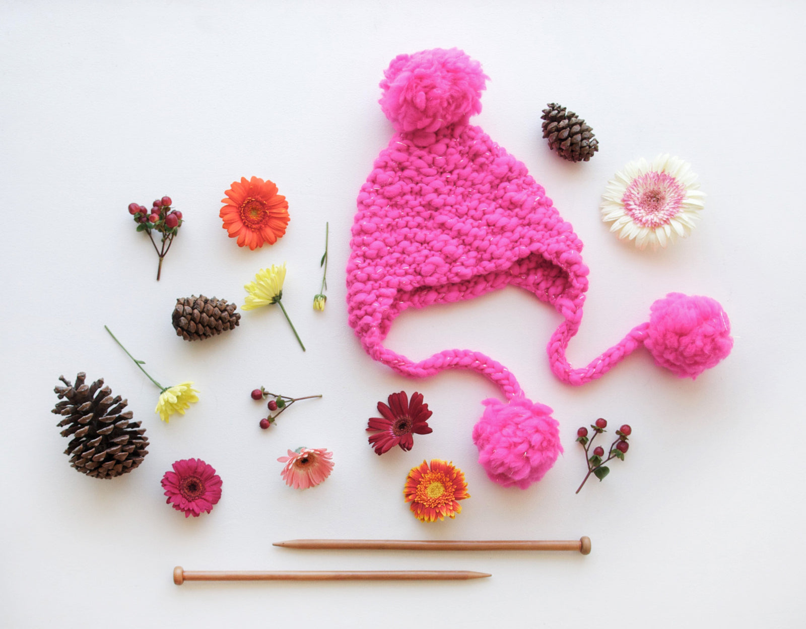 Knit Collage Field Trip Hat Pattern