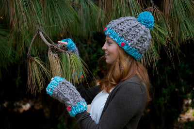 Winter Wonderland Hat & Glove Knit Patterns