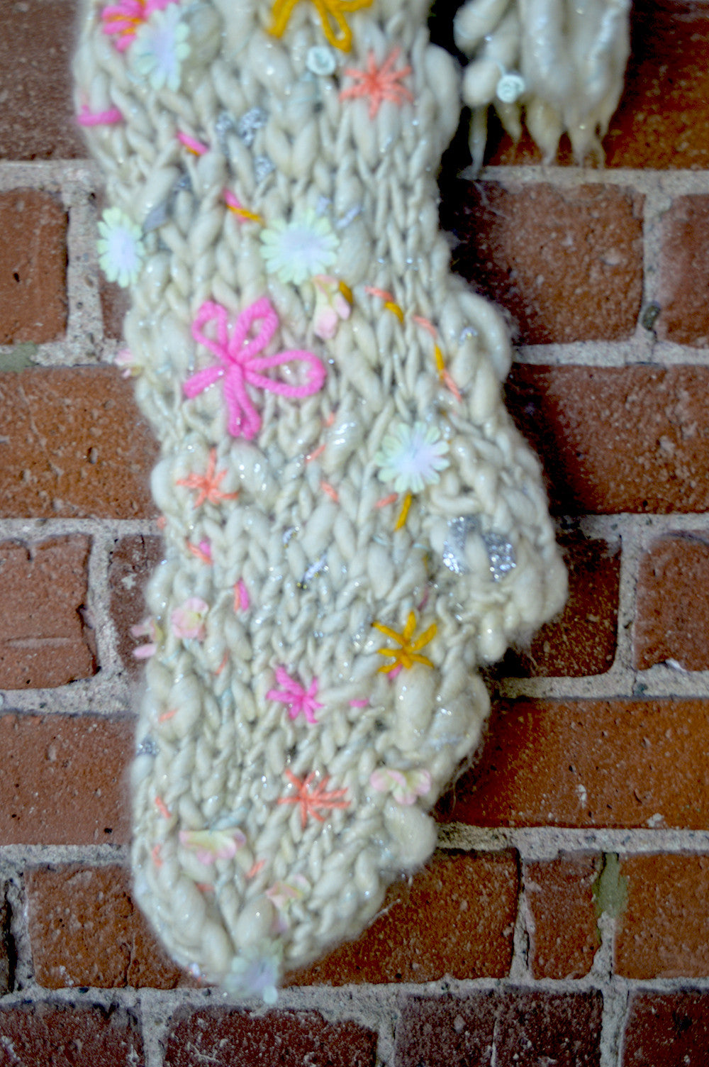 Knit Collage Holiday Stocking Knitting Pattern
