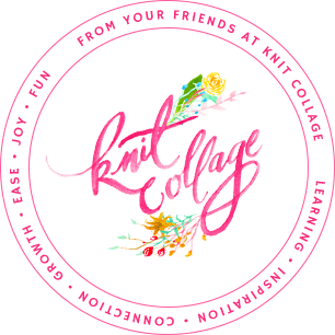 knit collage logo